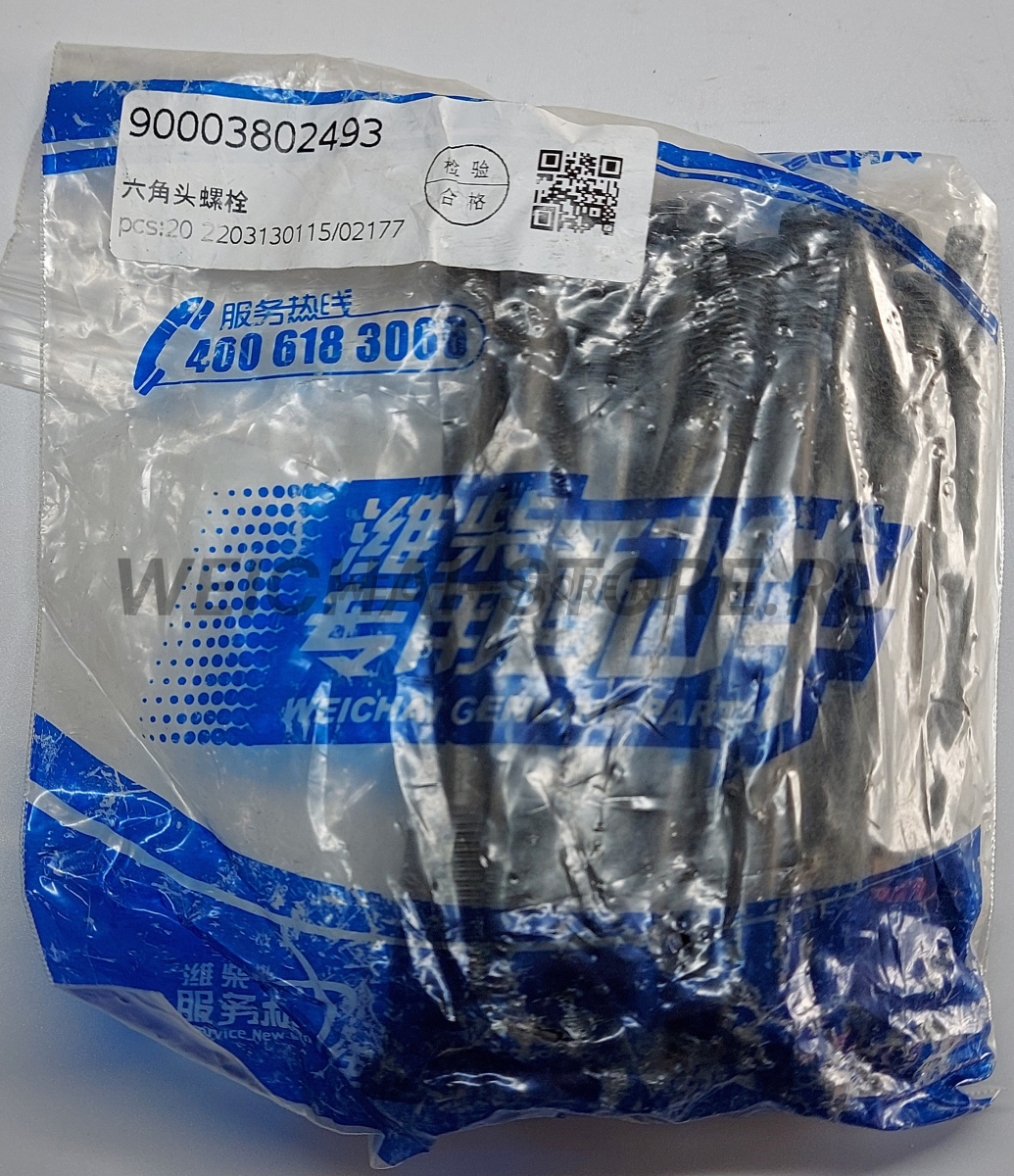 90003802493 Болт коренной