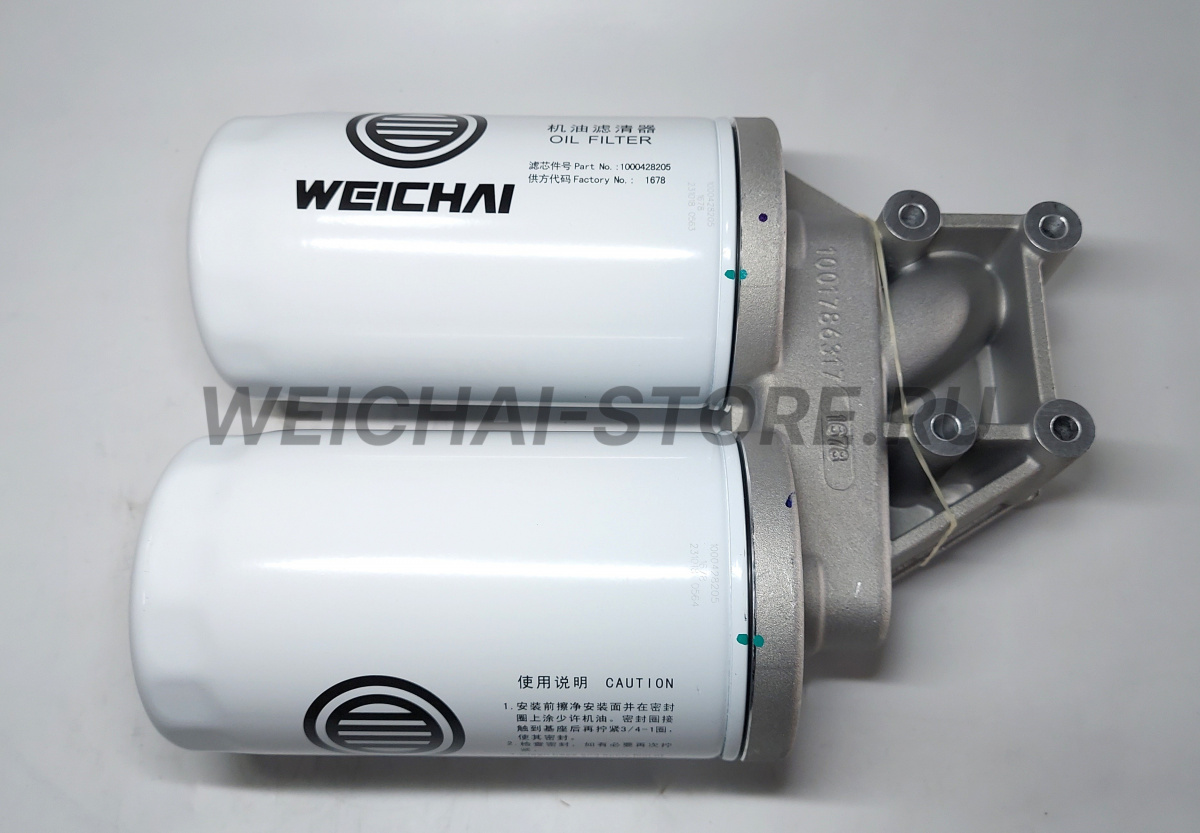 1001786462 Кронштейн масляного фильтра в сборе