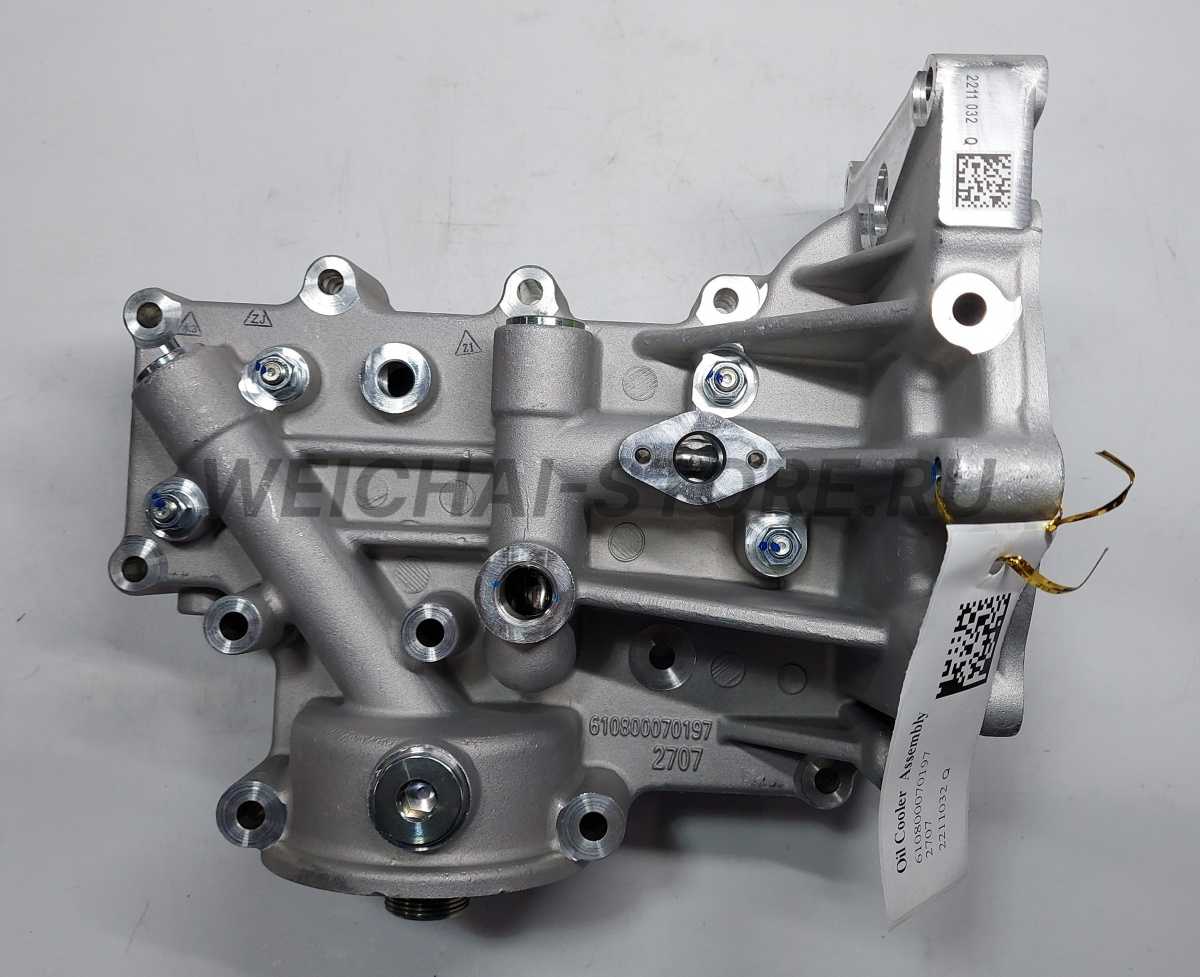 610800070197 Масляный охладитель в сборе