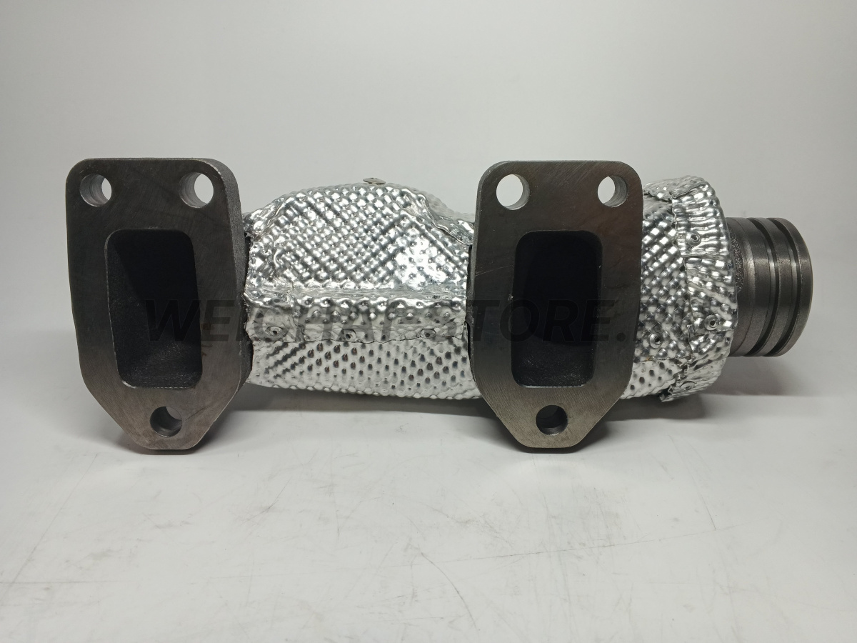 1000720183 Выпускной коллектор  (правый) с защитным чехлом (612700110107 + 1000720103)