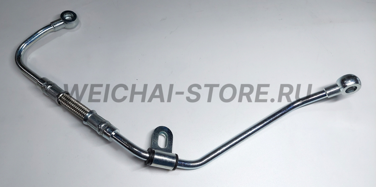 612600130326 Трубопровод подачи масла на пневмокомпрессор