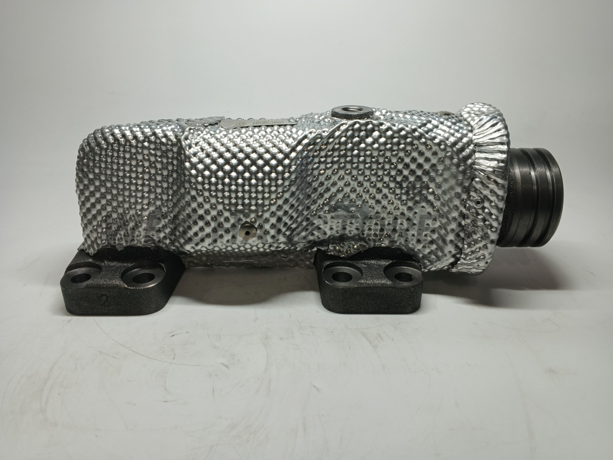 1000720183 Выпускной коллектор  (правый) с защитным чехлом (612700110107 + 1000720103)