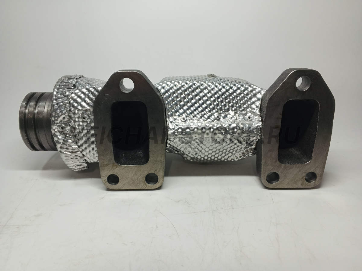 1000720183 Выпускной коллектор  (правый) с защитным чехлом (612700110107 + 1000720103)