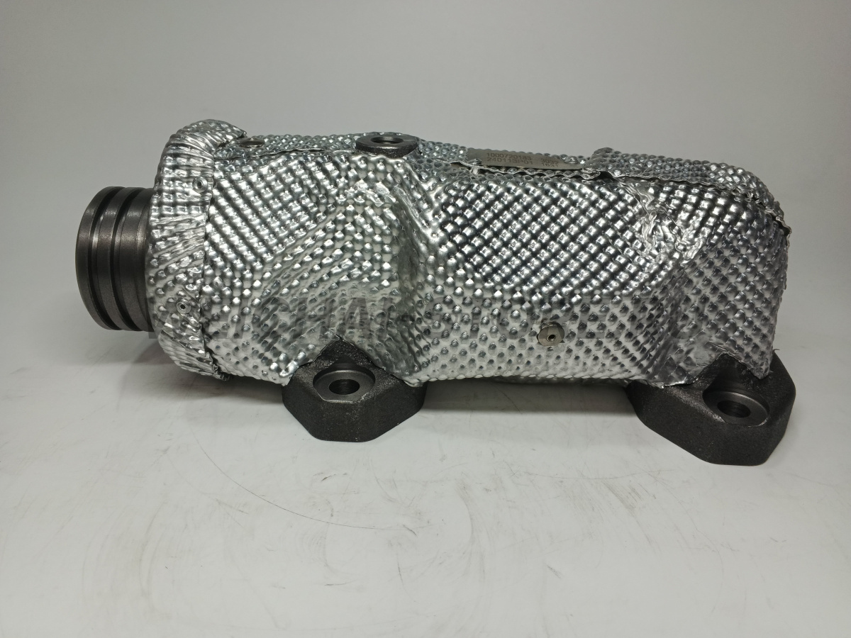 1000720183 Выпускной коллектор  (правый) с защитным чехлом (612700110107 + 1000720103)