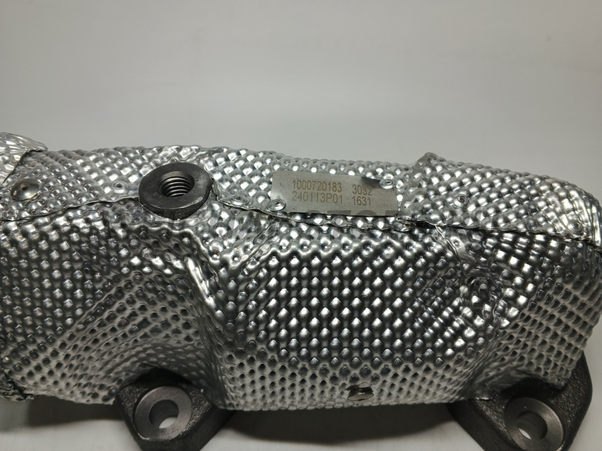 1000720183 Выпускной коллектор  (правый) с защитным чехлом (612700110107 + 1000720103)