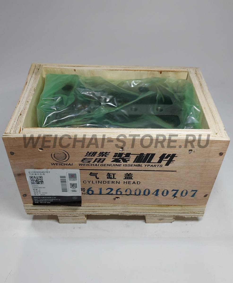 612600040707 Головка блока цилиндров (612600040362)
